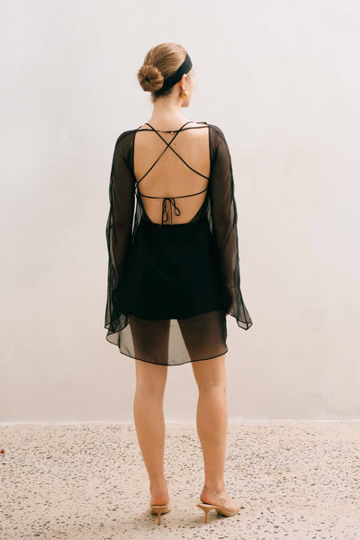 LELIA MINIDRESS - BLACK MND 