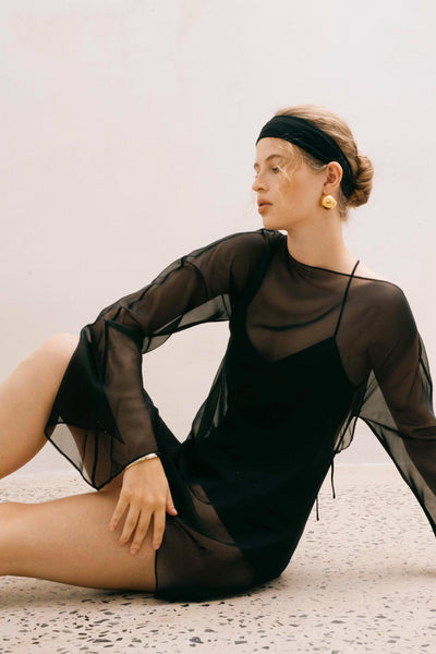LELIA MINIDRESS - BLACK MND 