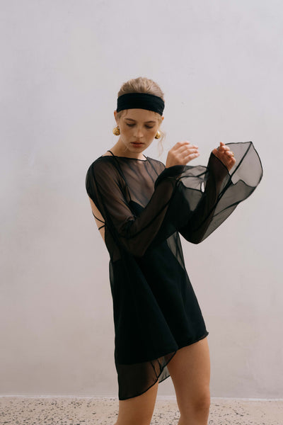 LELIA MINIDRESS - BLACK MND 
