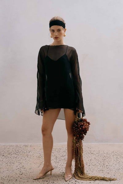 LELIA MINIDRESS - BLACK MND 