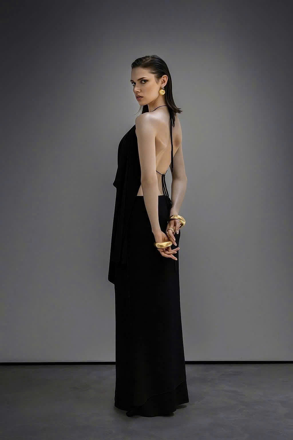 INARA TOP - BLACK