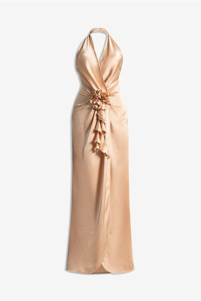 ROSSA DRESS - CHAMPAGNE
