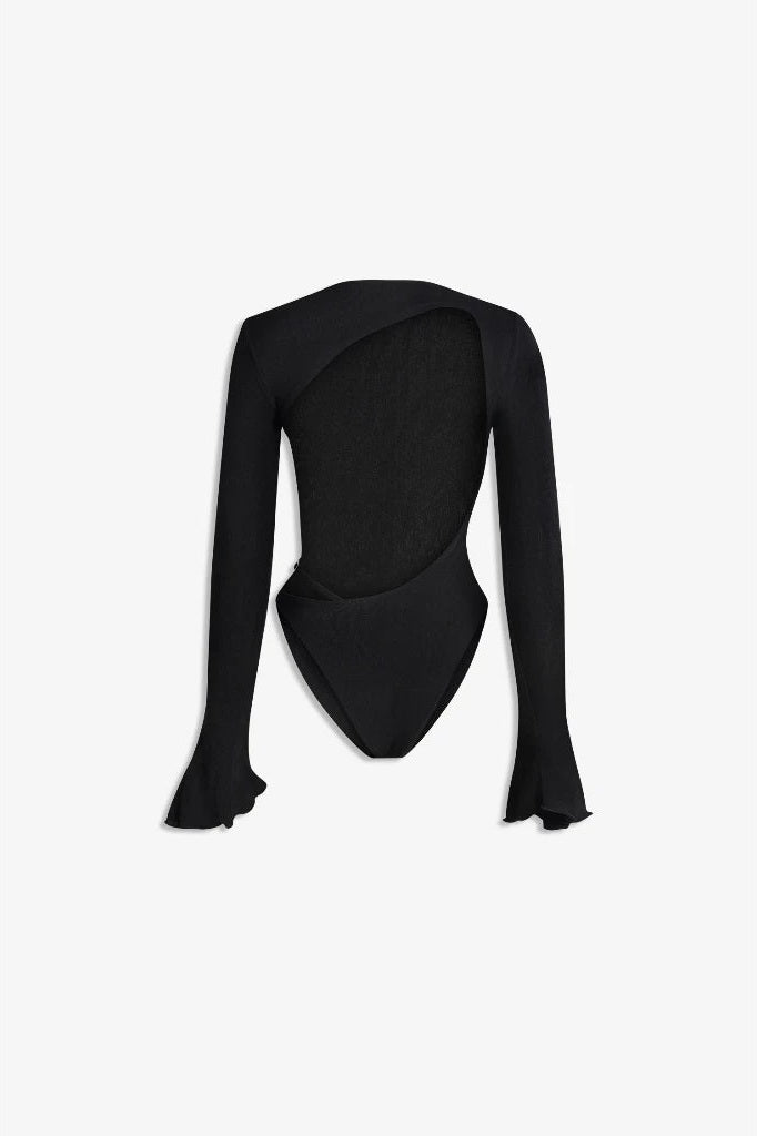 JODY BODYSUIT - BLACK